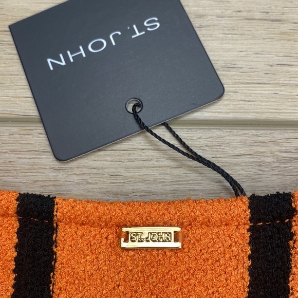 NWT St. John Santana Knit Shift Dress‎ Orange Luxury 
NEW Statement Orange - Picture 9 of 16